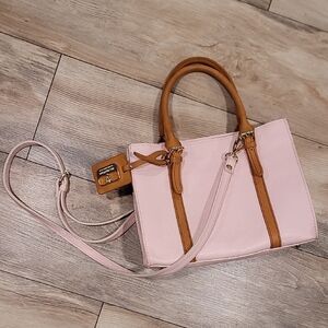 Beautiful Pink Leather Purse
